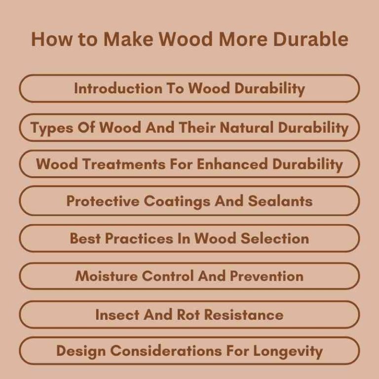 How to Make Wood More Durable Ultimate Tips Woodworking Advisor