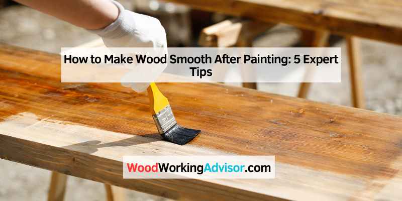 How to Make Wood Smooth After Painting