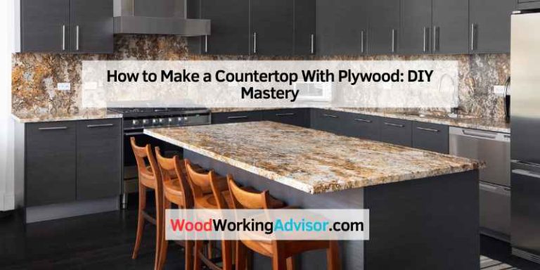 How to Make a Countertop With Plywood