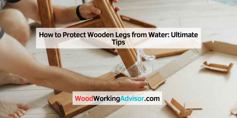 How to Protect Wooden Legs from Water
