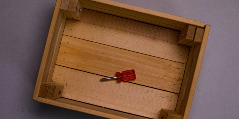 How to Put Felt in a Wooden Box