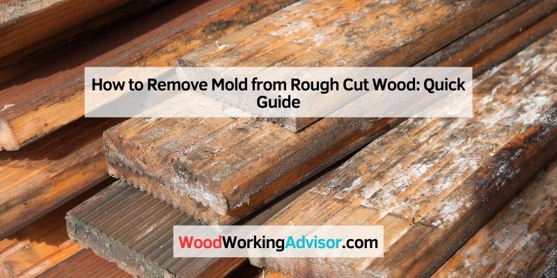 How to Remove Mold from Rough Cut Wood