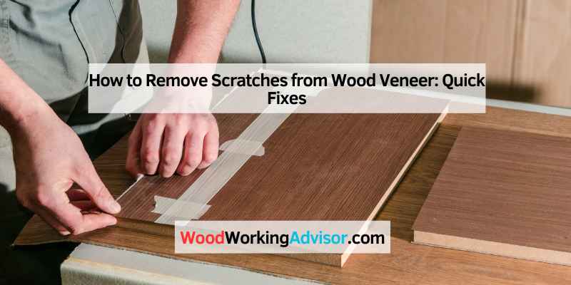 How to Remove Scratches from Wood Veneer