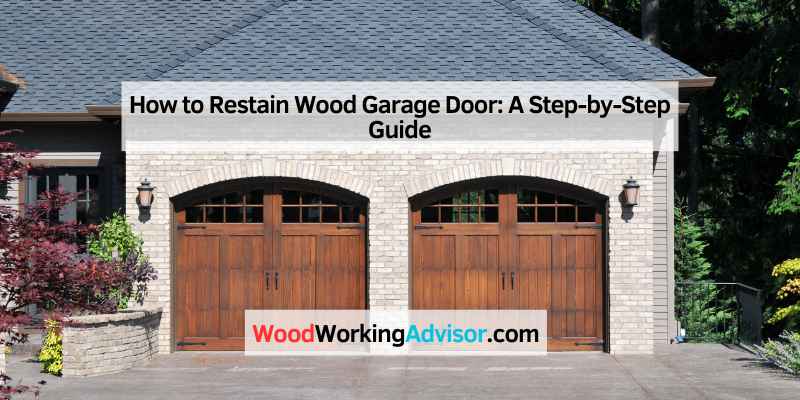 How to Restain Wood Garage Door