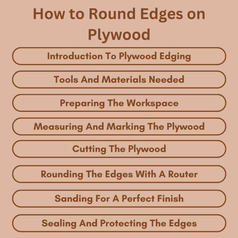 How to Round Edges on Plywood A DIY Guide Woodworking Advisor