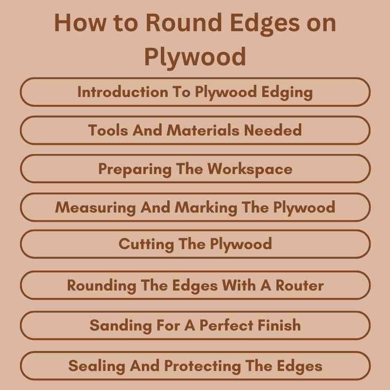 How to Round Edges on Plywood: A DIY Guide