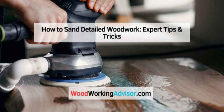 How to Sand Detailed Woodwork