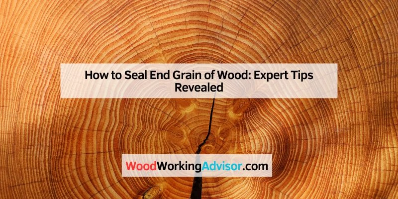 How to Seal End Grain of Wood