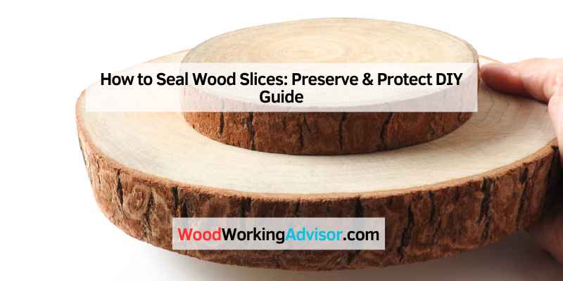 How to Seal Wood Slices