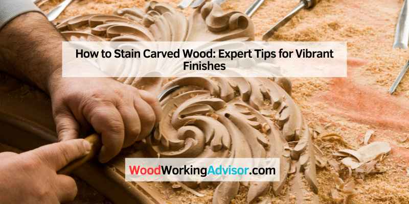 How to Stain Carved Wood