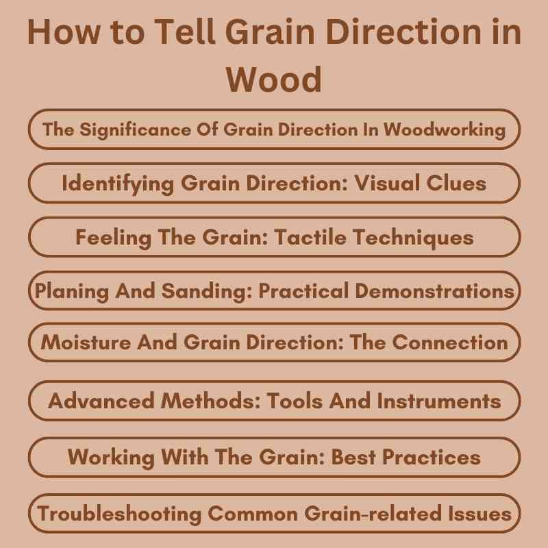 How to Tell Grain Direction in Wood Expert Tips Woodworking Advisor