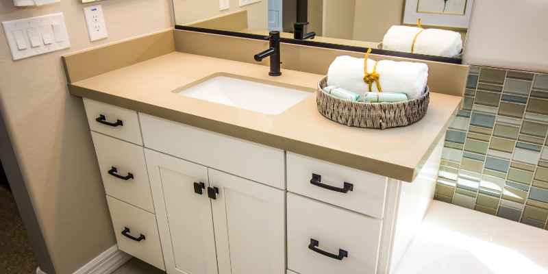 How to Waterproof Wood Vanity Top