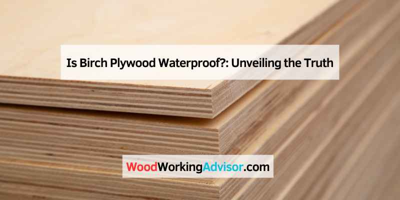 Is Birch Plywood Waterproof