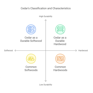 Is Cedar A Hardwood Or Softwood