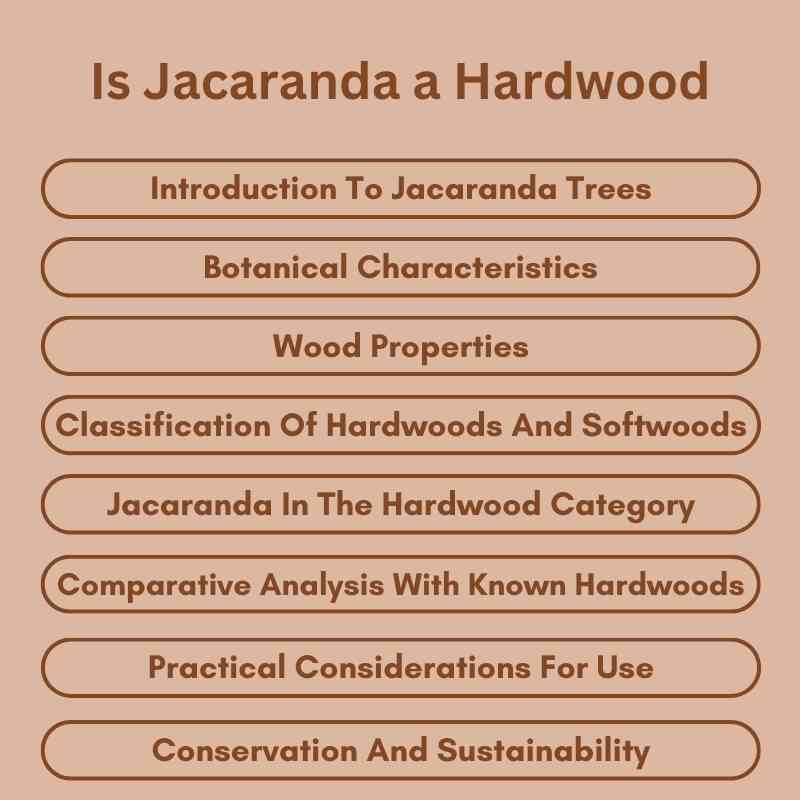 Is Jacaranda a Hardwood