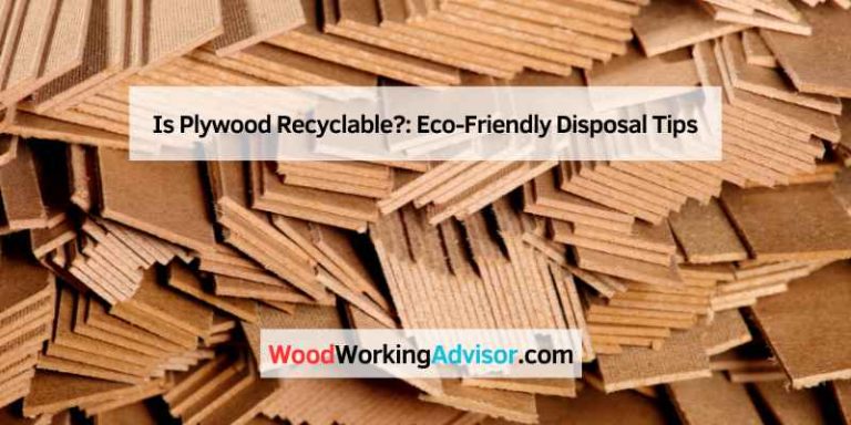 Is Plywood Recyclable