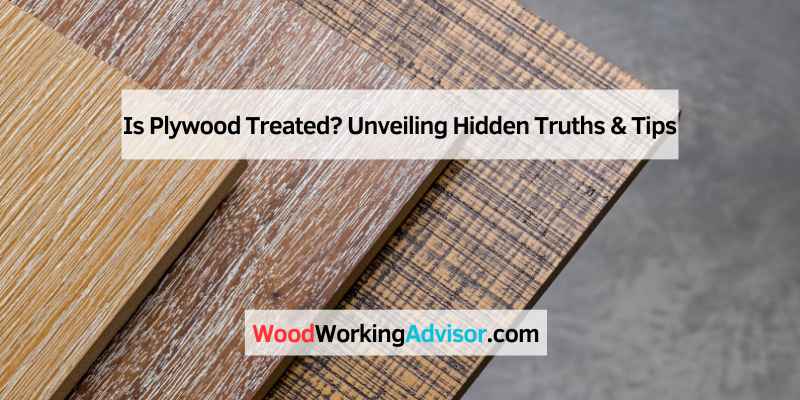 Is Plywood Treated