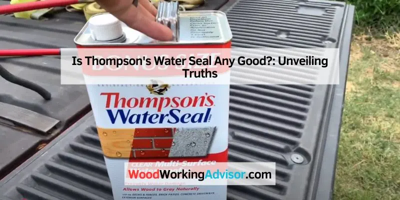 Is Thompson's Water Seal Any Good