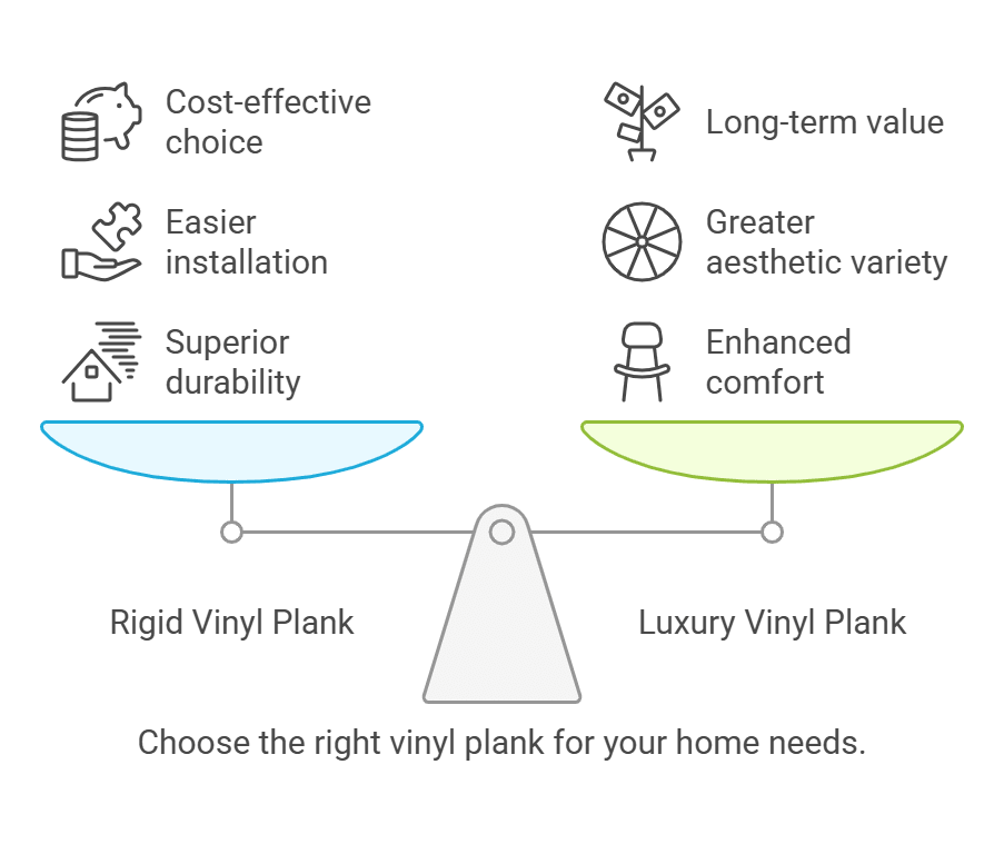 Rigid Vinyl Plank Vs Luxury Vinyl Plank