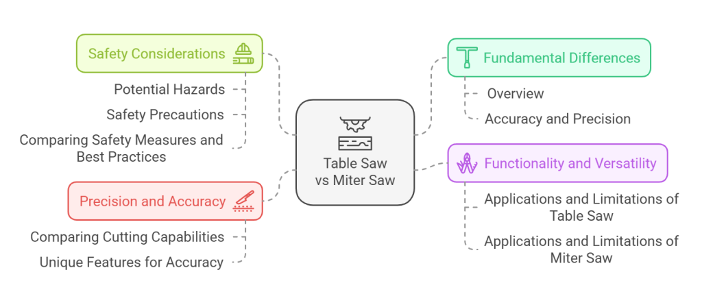 Table Saw Vs Miter Saw