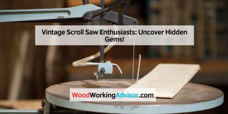 Vintage Scroll Saw Enthusiasts