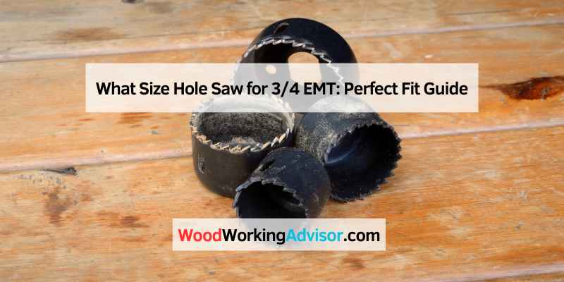 What Size Hole Saw for 34 EMT