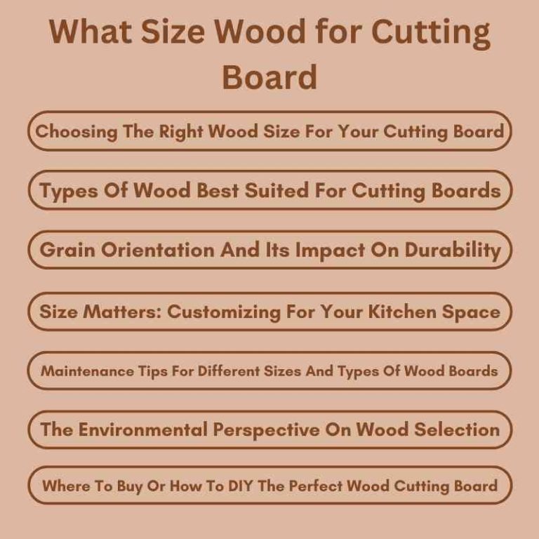 What Size Wood for Cutting Board Perfect Picks! Woodworking Advisor