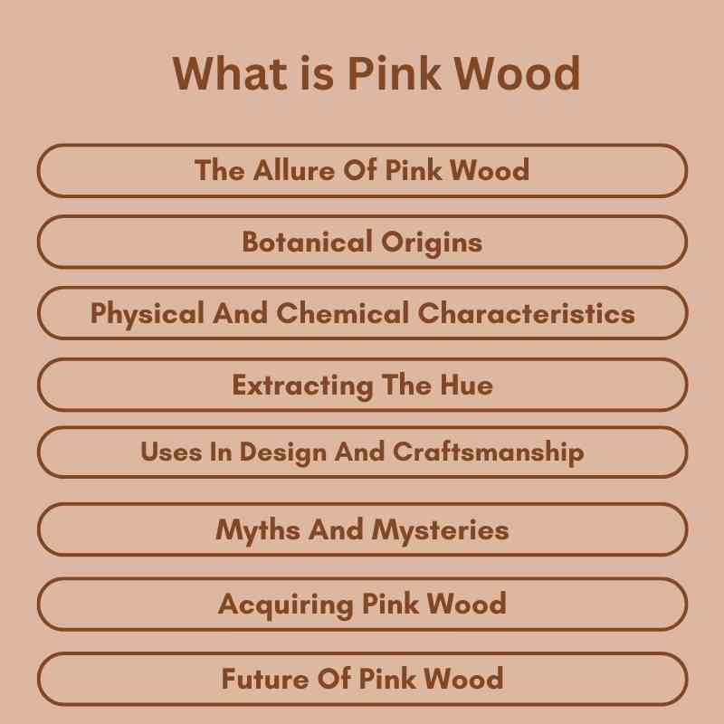 What is Pink Wood