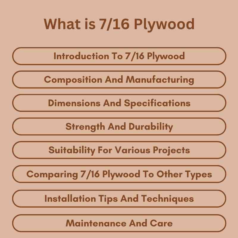 What is 716 Plywood