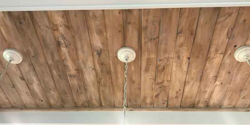 How to Build a Wood Drop Ceiling