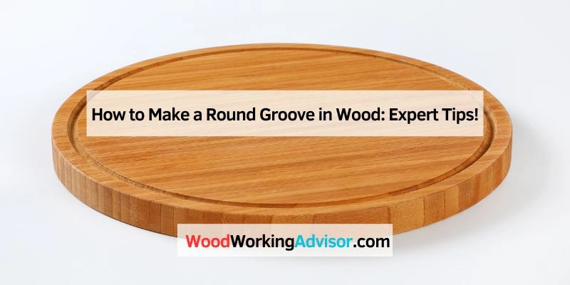 Round Groove in Wood