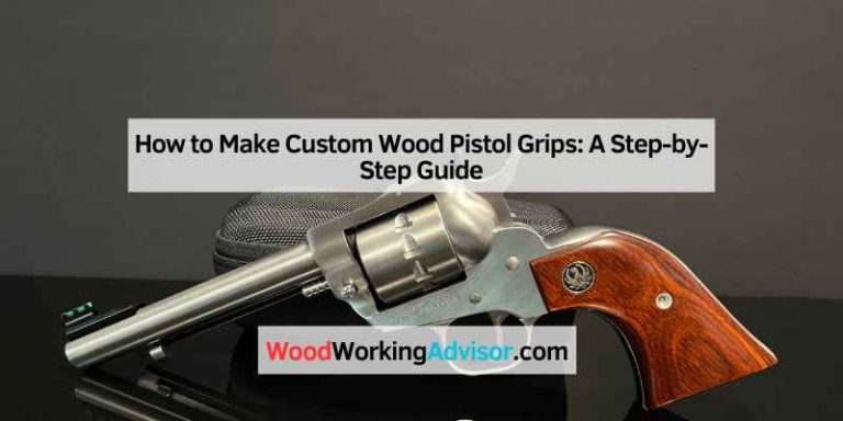 How to Make Custom Wood Pistol Grips