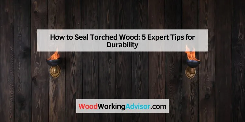 How to Seal Torched Wood