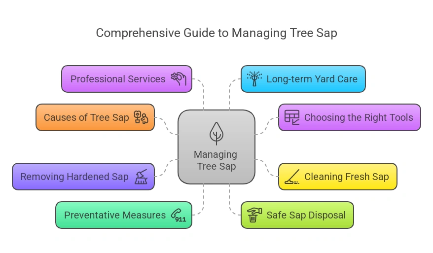 How to Stop Tree Sap