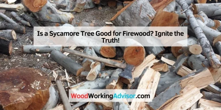 Is a Sycamore Tree Good for Firewood