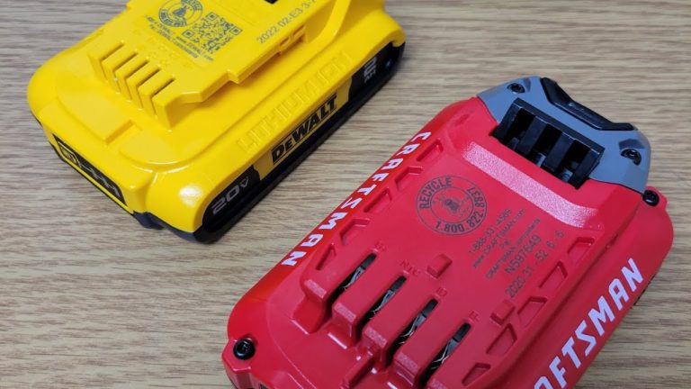 Are Dewalt And Craftsman Batteries Interchangeable