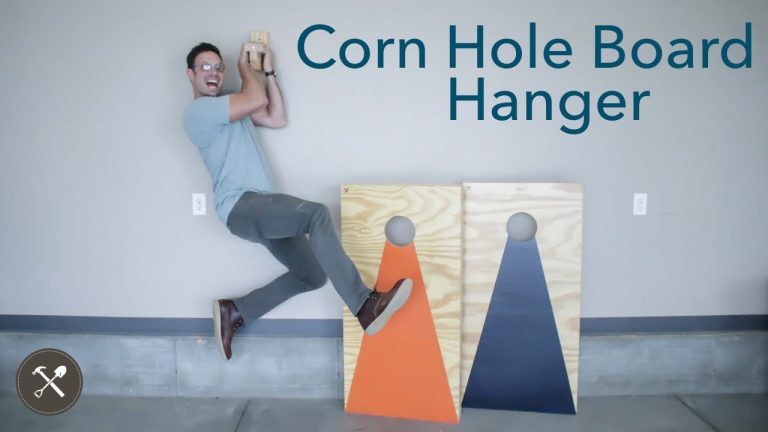 How to Store Corn Hole Boards