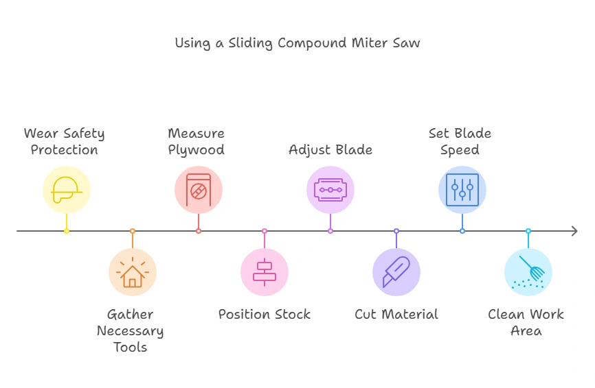 How To Use A Sliding Compound Miter Saw