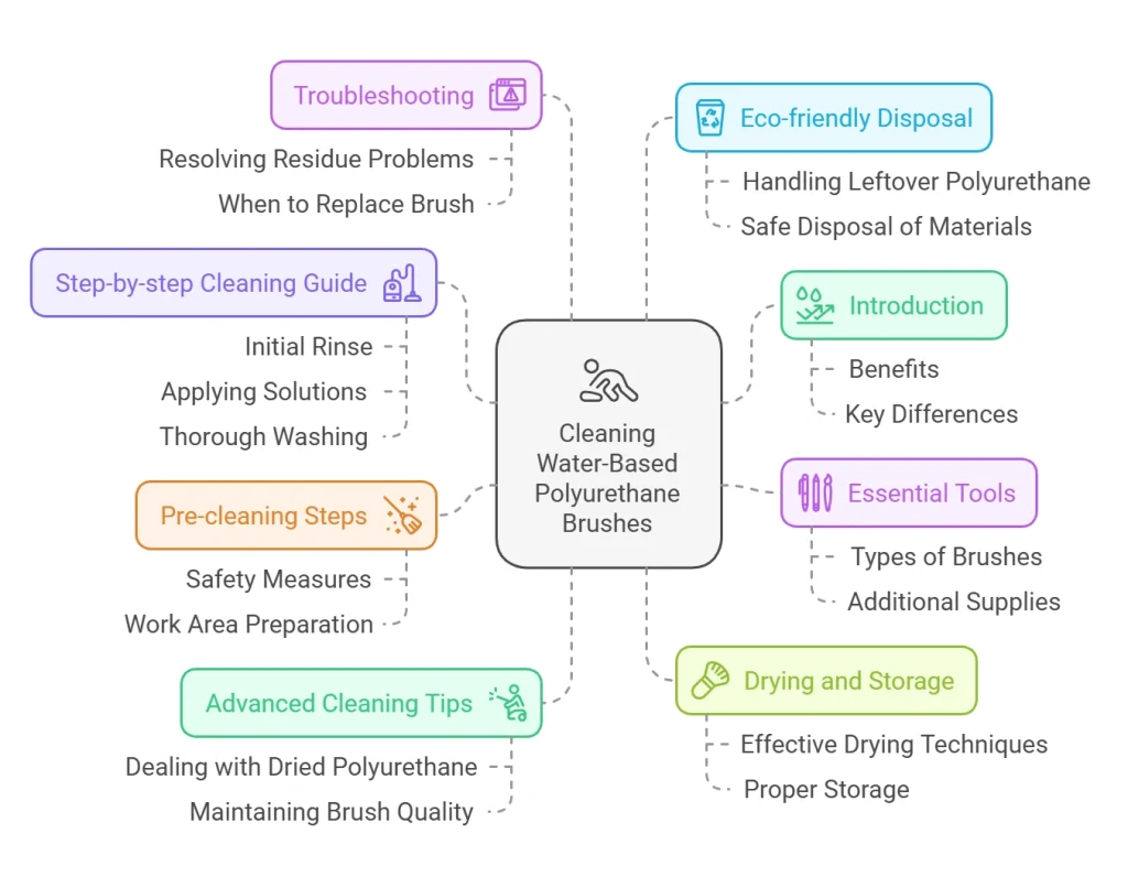 How to Clean Water Based Polyurethane Brush