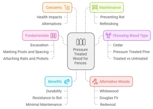Should I Use Pressure Treated Wood for Fence Rails