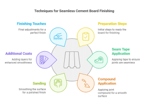 How to Finish Cement Board