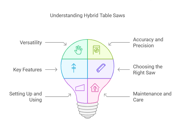 What is a Hybrid Table Saw