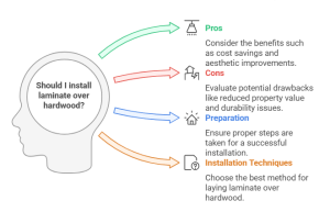 Can You Put Laminate Over Hardwood
