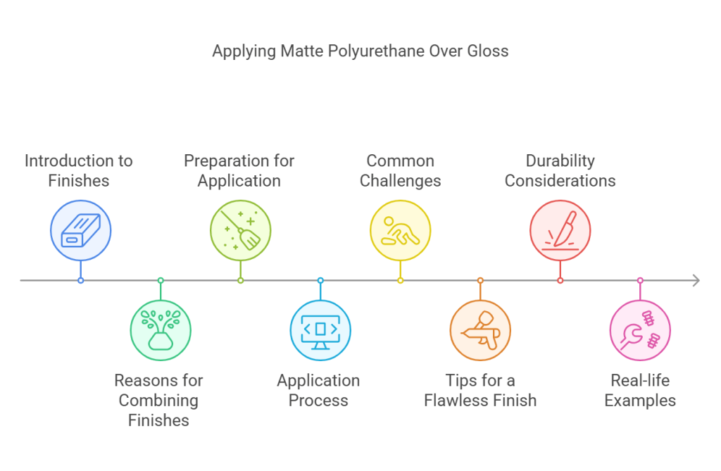 Can You Put Matte Polyurethane Over Gloss