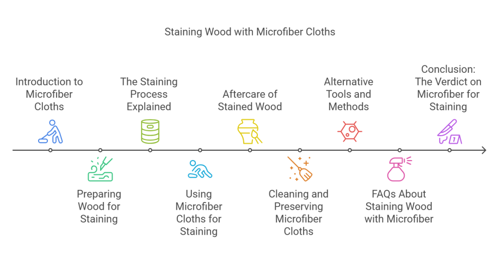 Can You Use Microfiber Cloth to Stain Wood