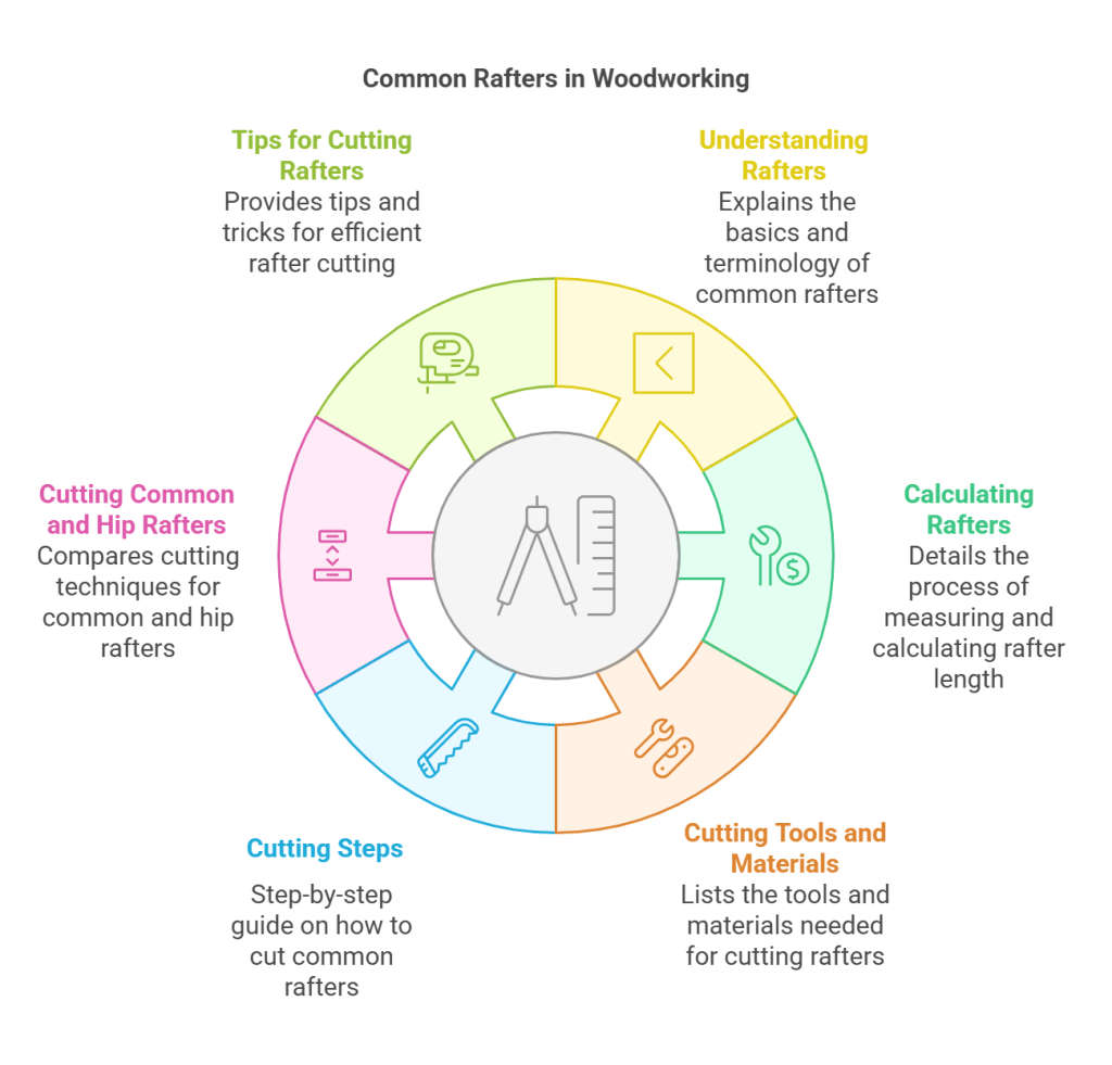 Difference between a Principal and Common Rafter