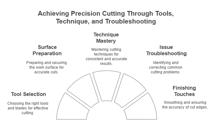 Cutting a Straight Line