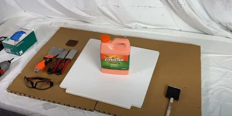 How to Clean off Citristrip Residue