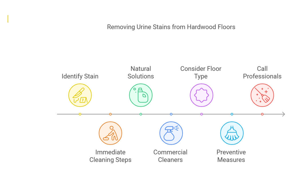 How to Get Urine Stains Out of Hardwood Floor