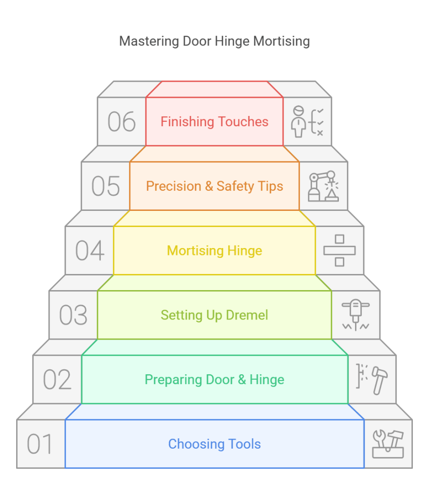 How to Mortise a Door Hinge With a Dreme